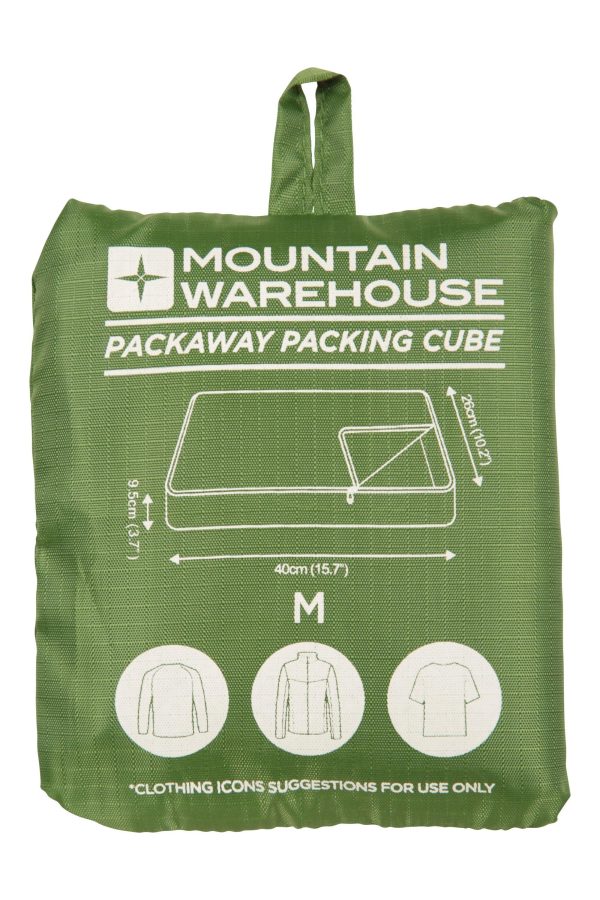 Travel Accessories |  Medium Packaway Packing Cube Luggage & Accessories Green