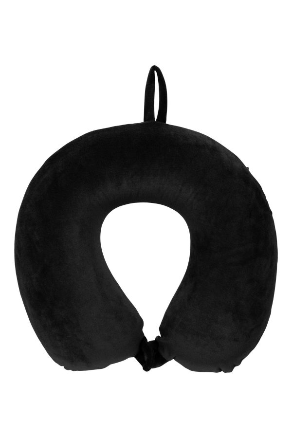 Travel Accessories |  Memory Foam Travel Pillow Sleeping Bags Black