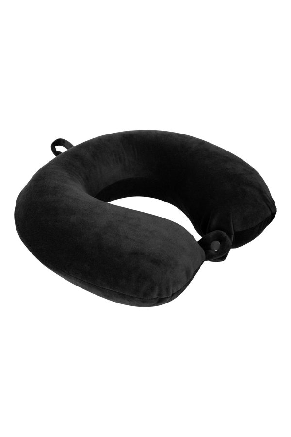 Travel Accessories |  Memory Foam Travel Pillow Sleeping Bags Black