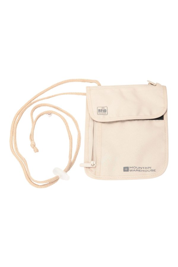 Travel Accessories |  Rfid Neck Pouch Travel Accessories Beige