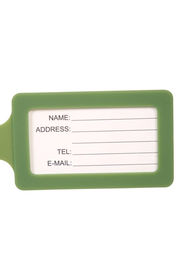 Travel Accessories |  Single Luggage Tag Travel Accessories Green