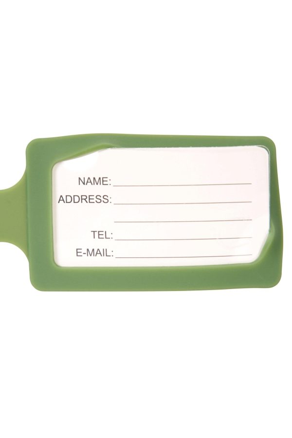 Travel Accessories |  Single Luggage Tag Travel Accessories Green