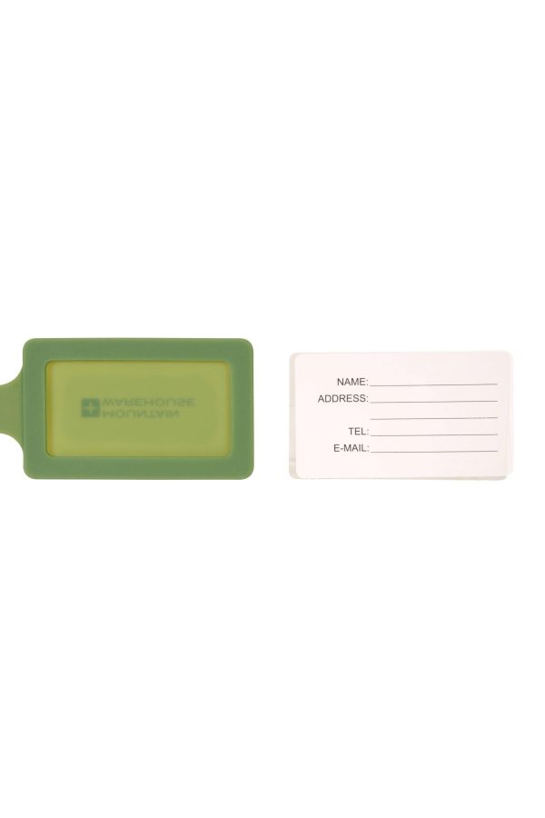 Travel Accessories |  Single Luggage Tag Travel Accessories Green