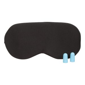 Travel Accessories |  Sleeping Mask And Earplug Set Travel Accessories Black