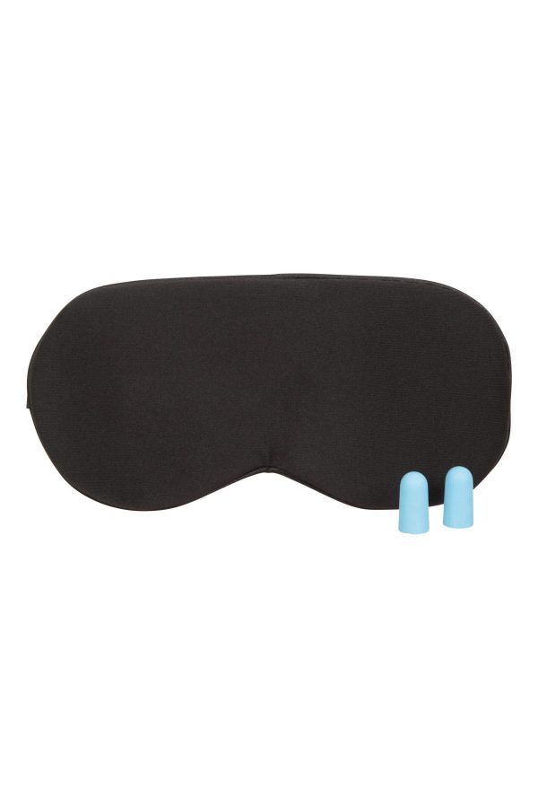 Travel Accessories |  Sleeping Mask And Earplug Set Travel Accessories Black