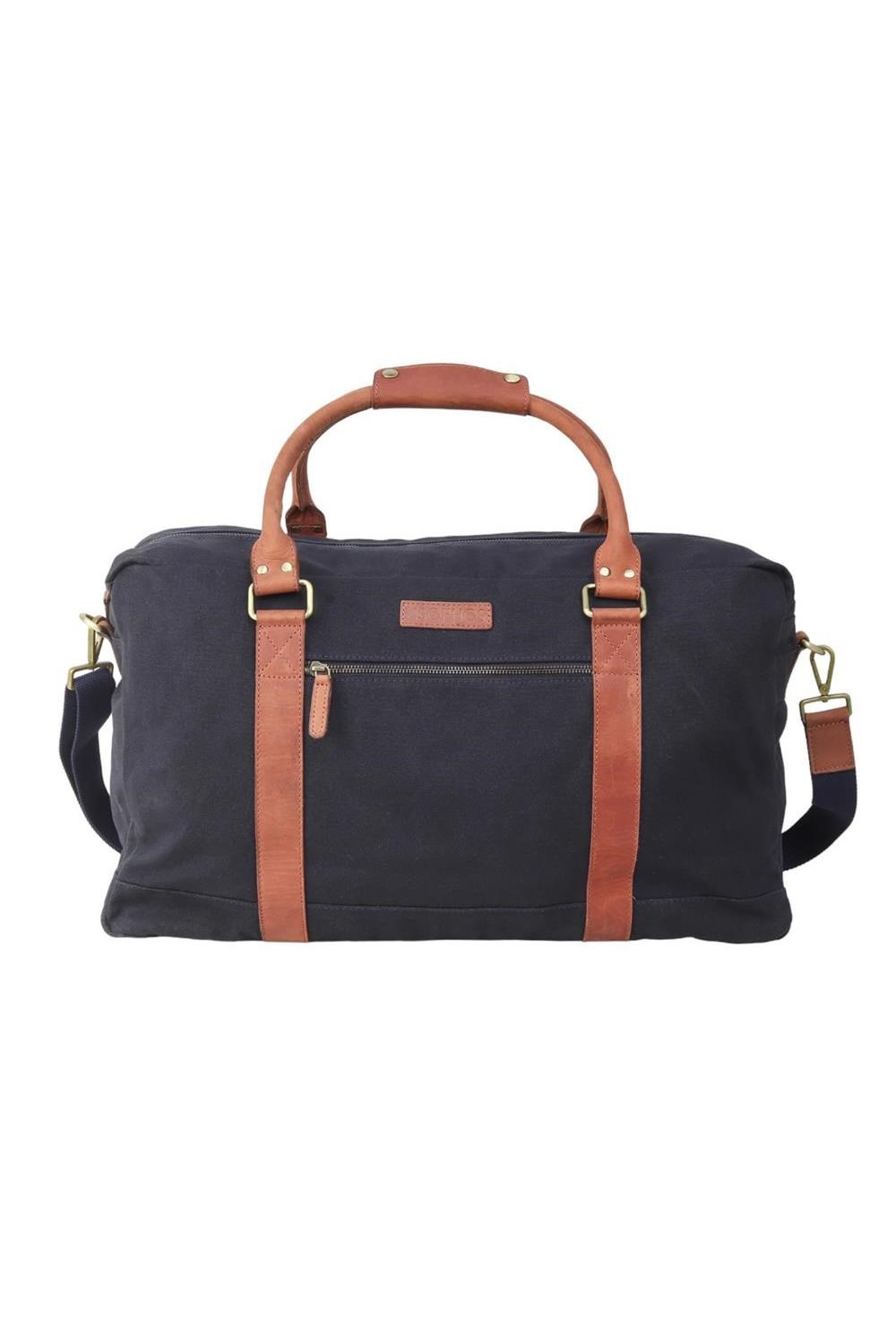 Travel Accessories |  Waxed Canvas Holdall Overnight Bag