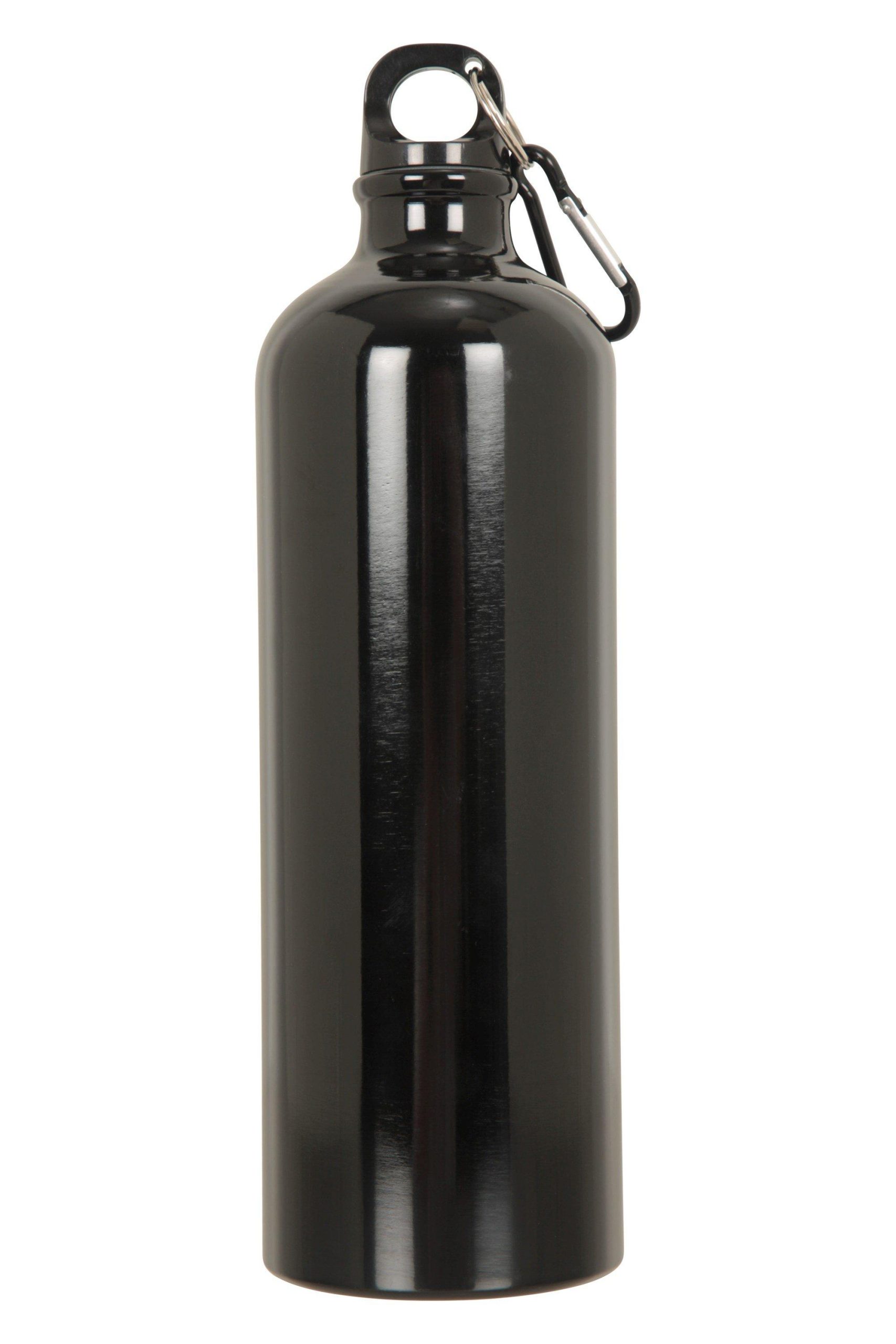 Walking Equipment |  1L Metallic Water Bottle With Karabiner