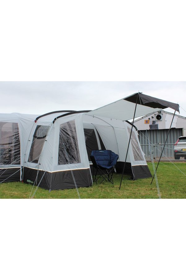 Walking Equipment |  Airedale Side Porch F/G Pole (2022) Awning Tents Silver/Black