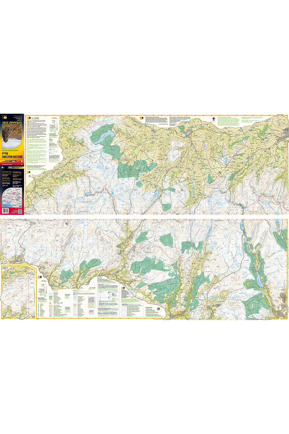 Walking Equipment |  Brecon Beacons Ultramap Set