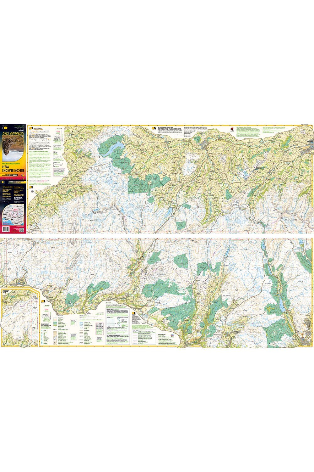 Walking Equipment |  Brecon Beacons West Ultramap