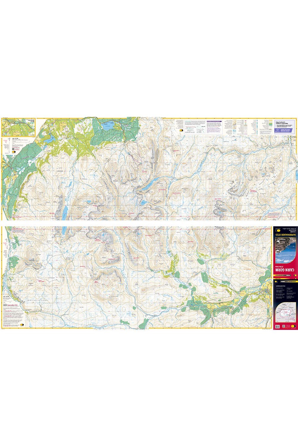 Walking Equipment |  Cairn Gorm & Ben Avon Superwalker Map