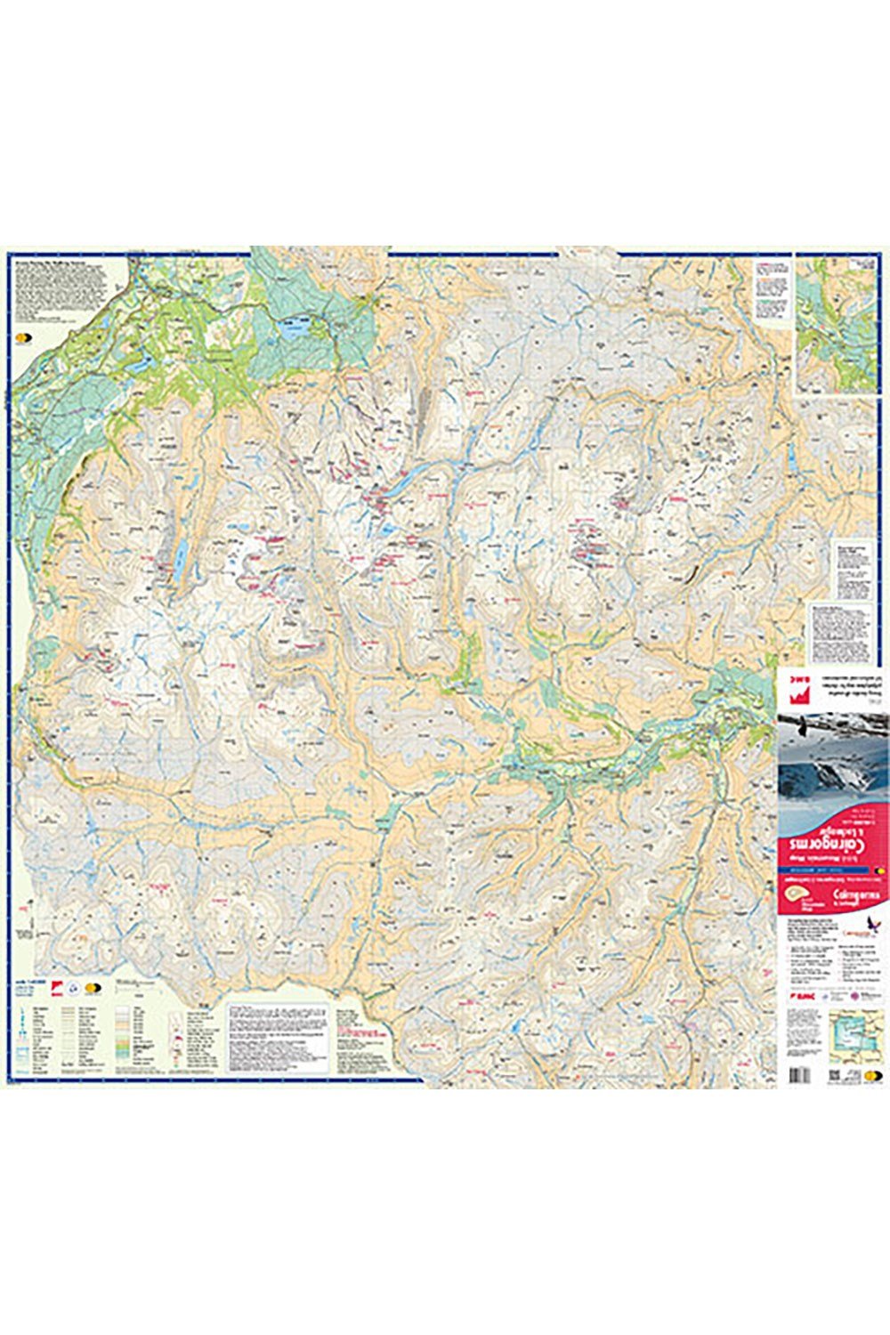 Walking Equipment |  Cairngorms & Lochnagar British Mountain Map