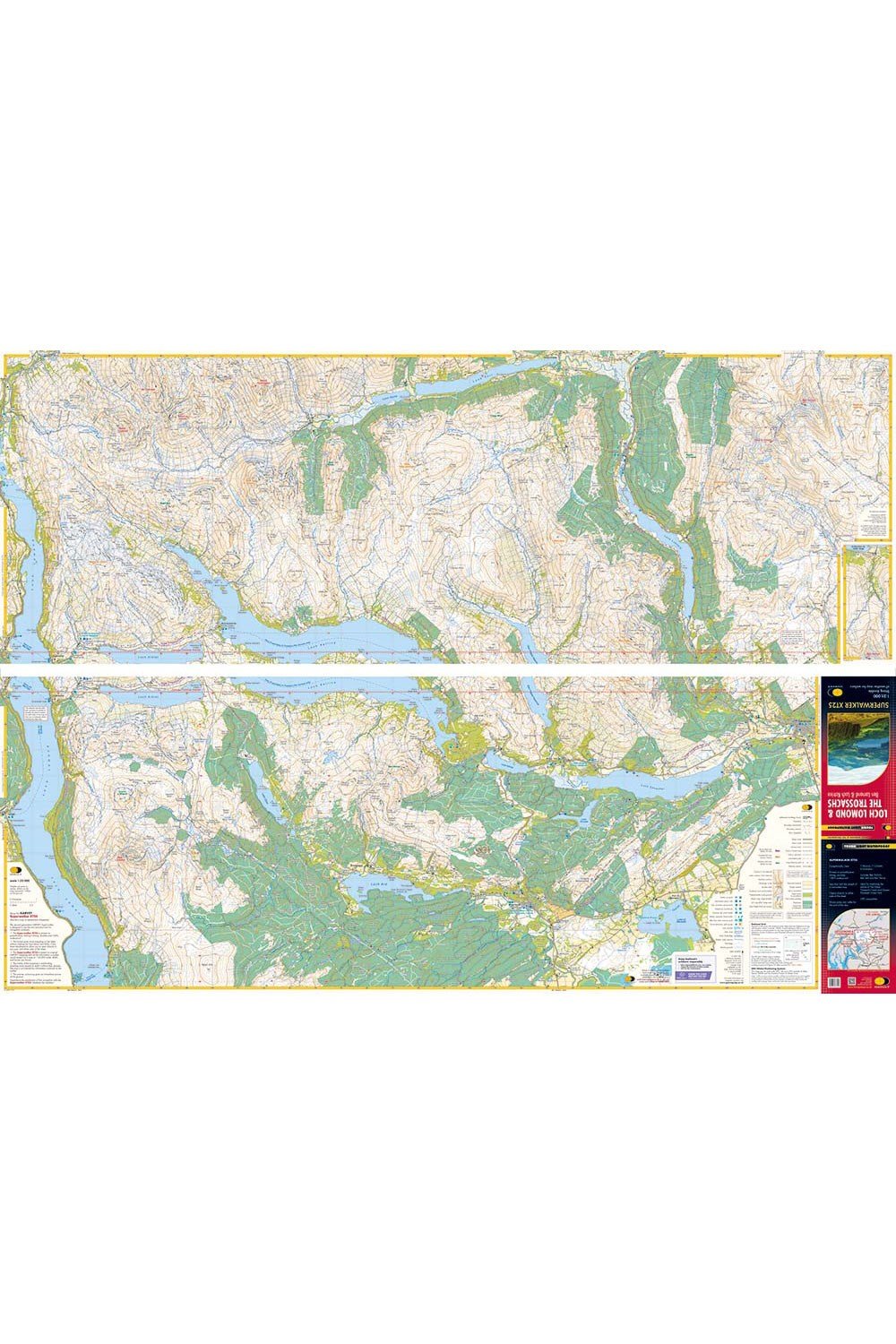 Walking Equipment |  Loch Lomond & The Trossachs Superwalker Map