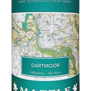 Walking Equipment |  Map Jigsaw Puzzle Dartmoor Navigation & Tech 1000 piece