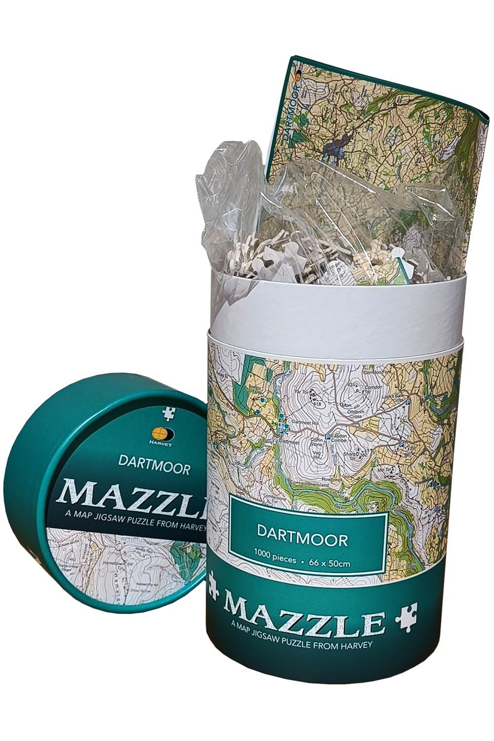 Walking Equipment |  Map Jigsaw Puzzle Dartmoor