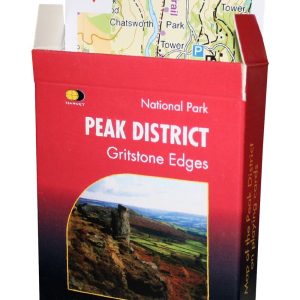 Walking Equipment |  Map Playing Cards Peak District Gritstone Edges Navigation & Tech Gritstone Edges