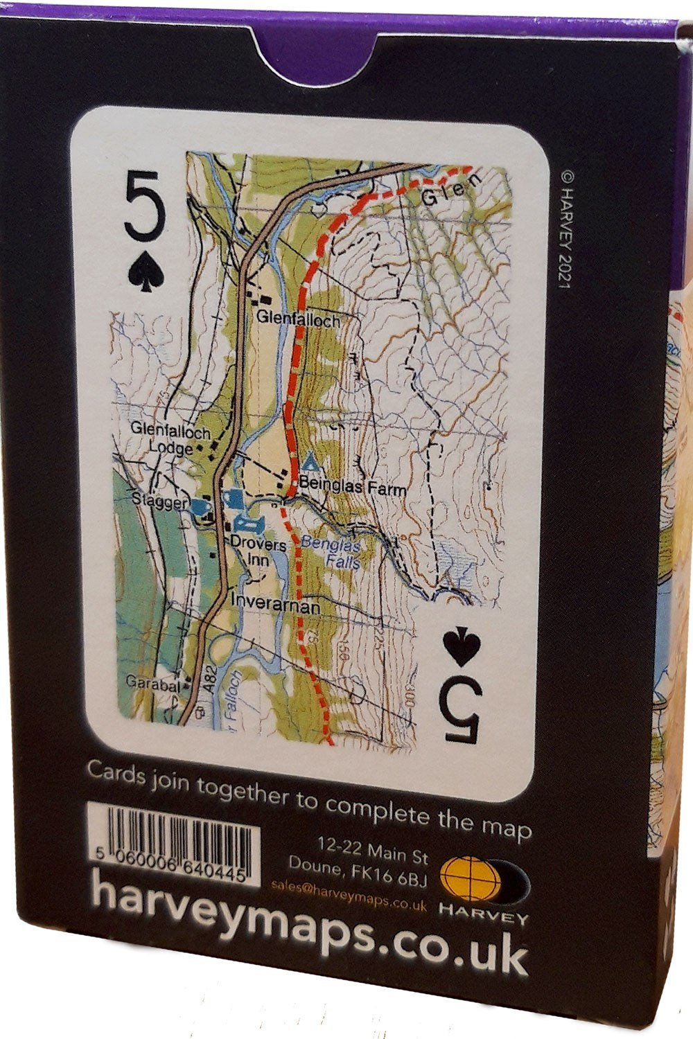 Walking Equipment |  Map Playing Cards West Highland Way