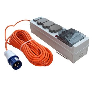 Walking Equipment |  Mobile Mains Power Unit Usb 15M Cable Navigation & Tech Grey Body & Orange Lead