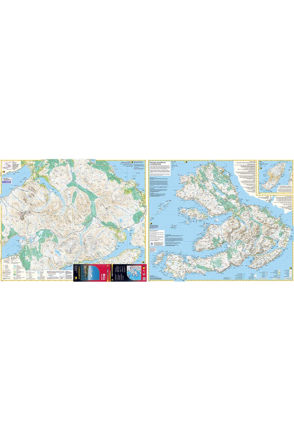 Walking Equipment |  Mull, Iona And Ulva Superwalker Map