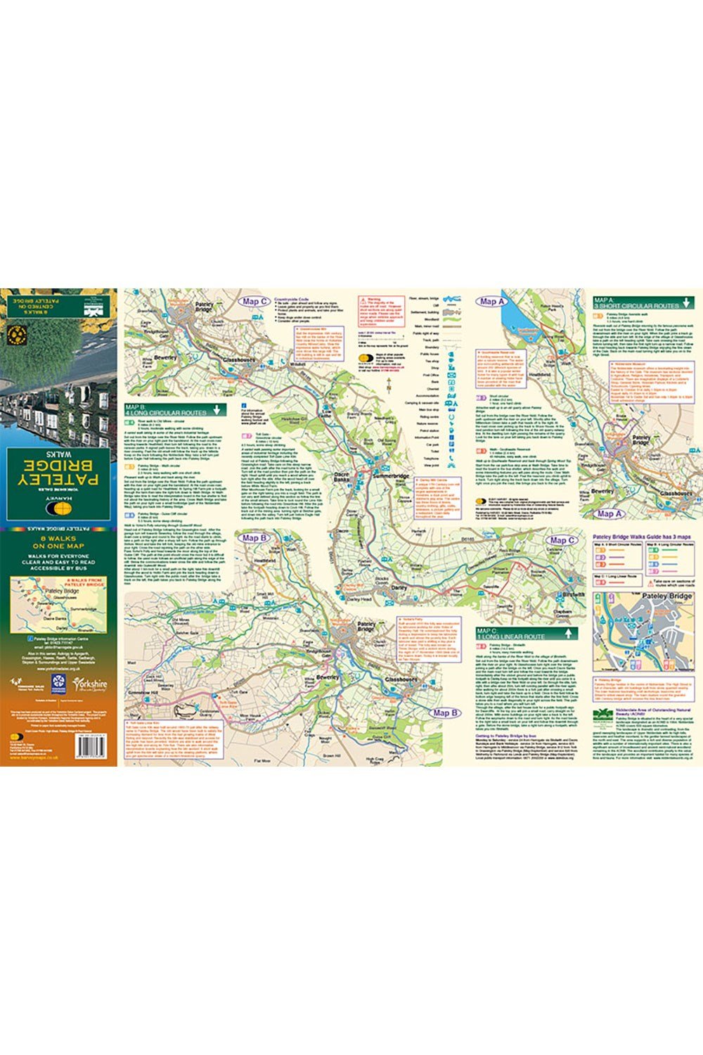 Walking Equipment |  Pateley Bridge Walks Map