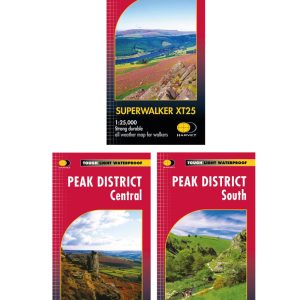 Walking Equipment |  Peak District Superwalker Map Set Navigation & Tech 000