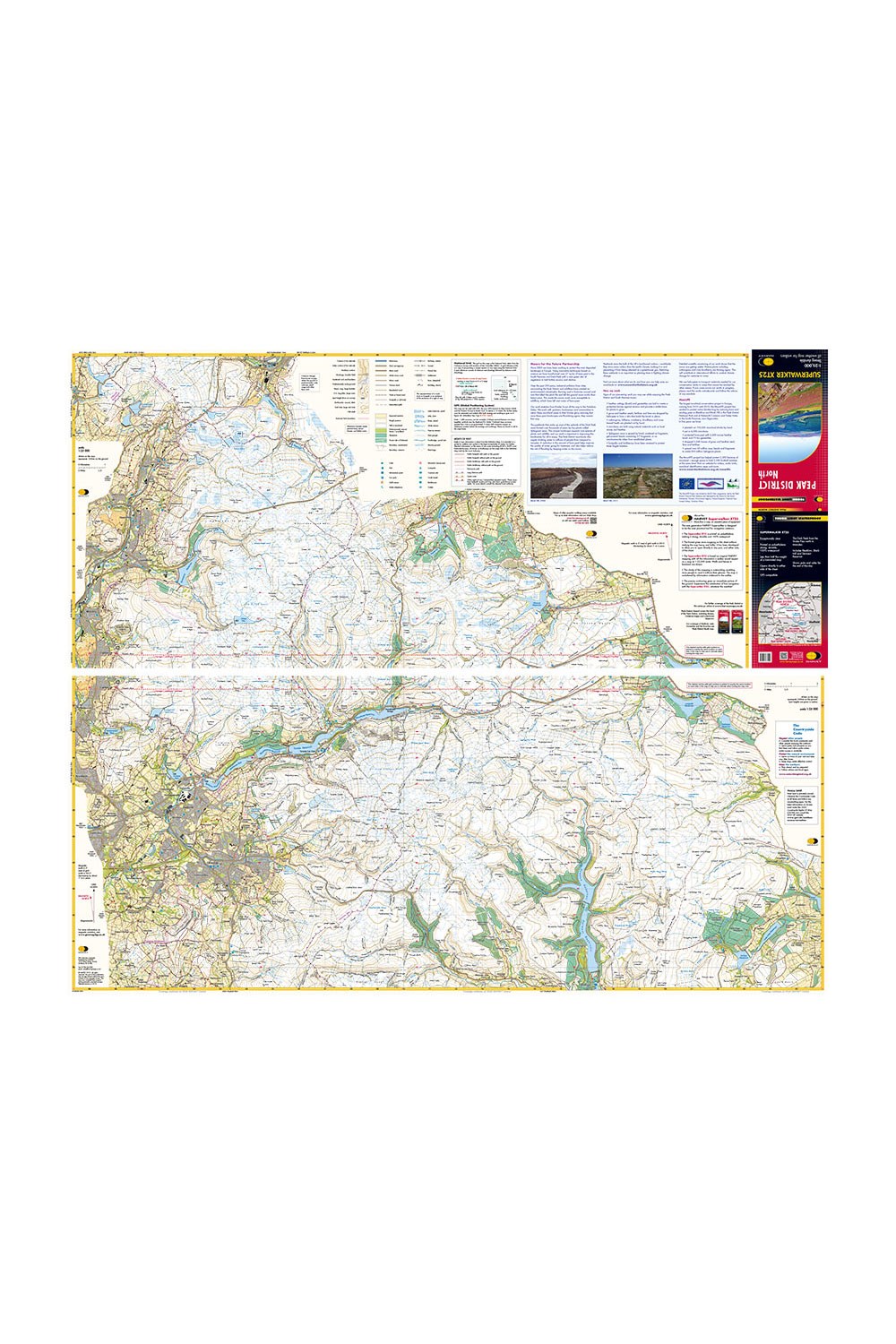 Walking Equipment |  Peak District Superwalker Map Set