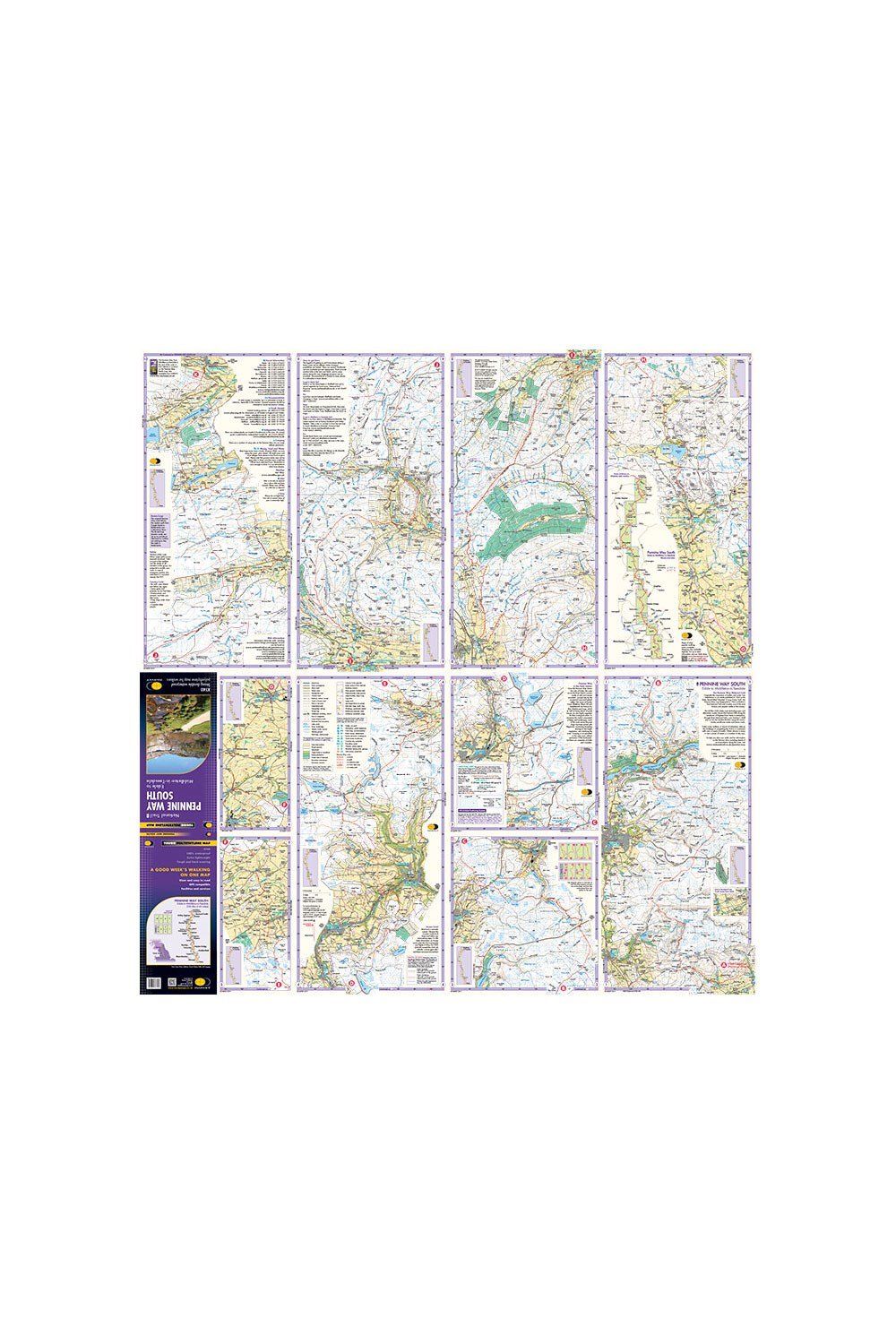 Walking Equipment |  Pennine Way South Trail Map