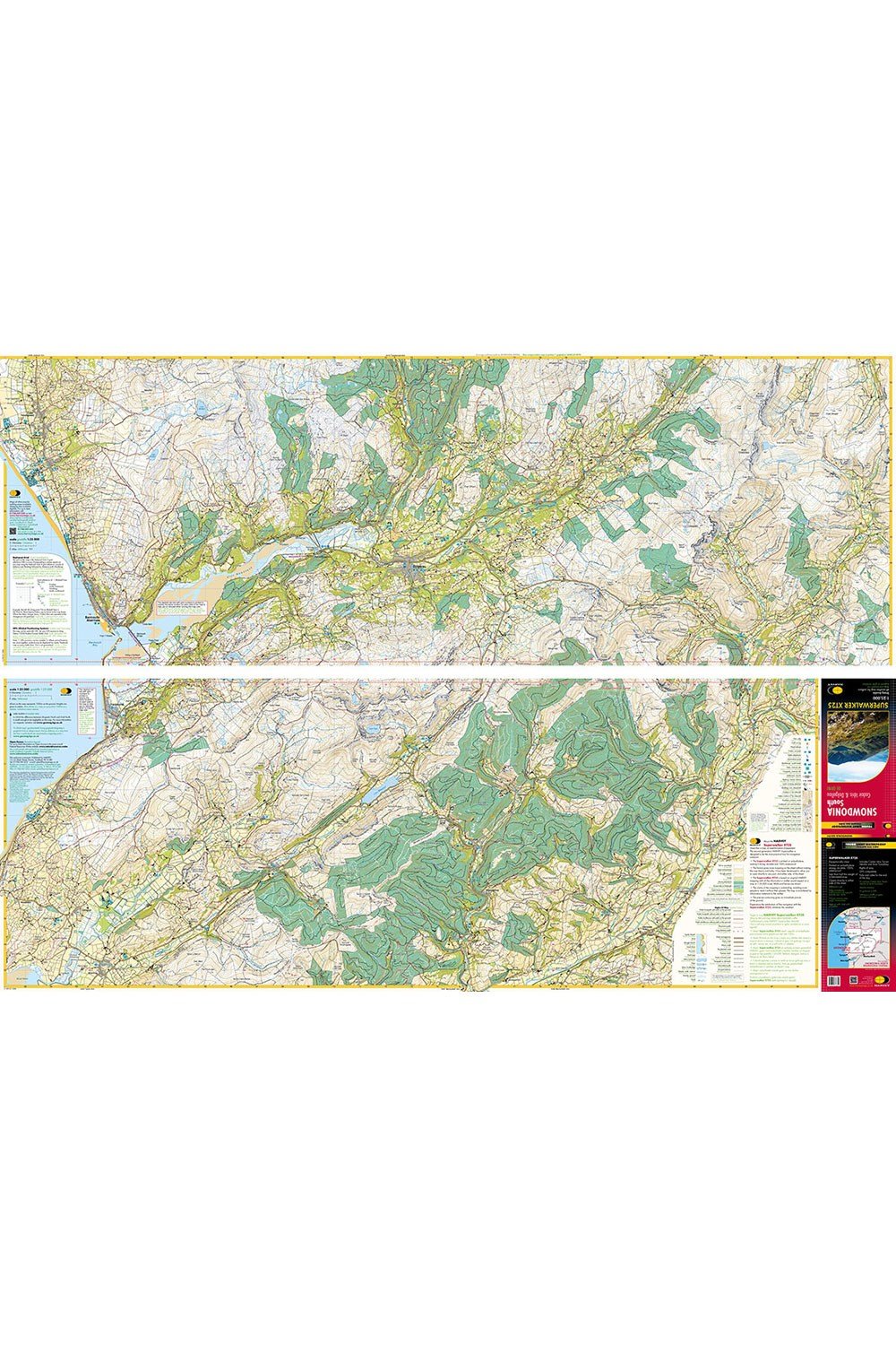 Walking Equipment |  Snowdonia South Superwalker Map