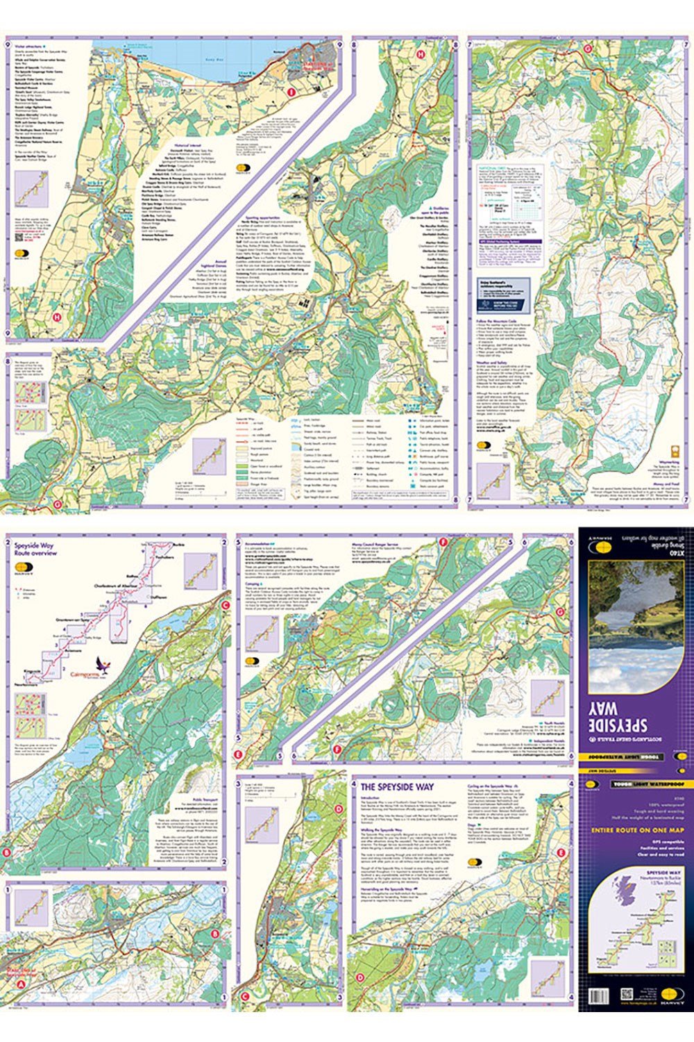 Walking Equipment |  Speyside Way Trail Map