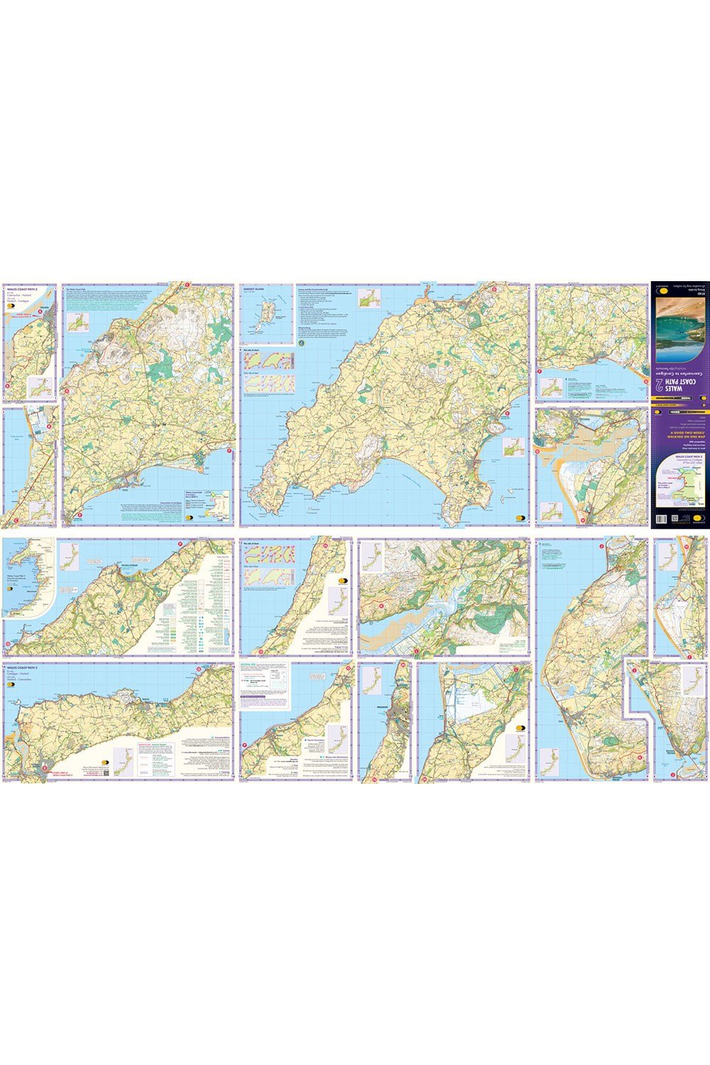 Walking Equipment |  Wales Coast Path 2 Trail Map