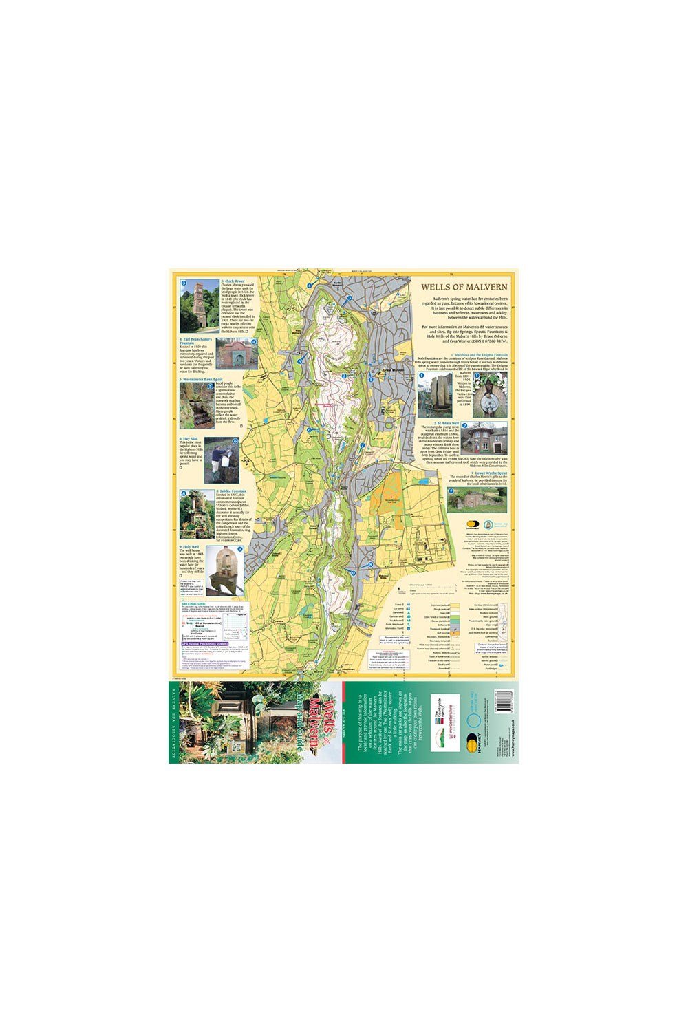 Walking Equipment |  Wells Of Malvern Walks Map