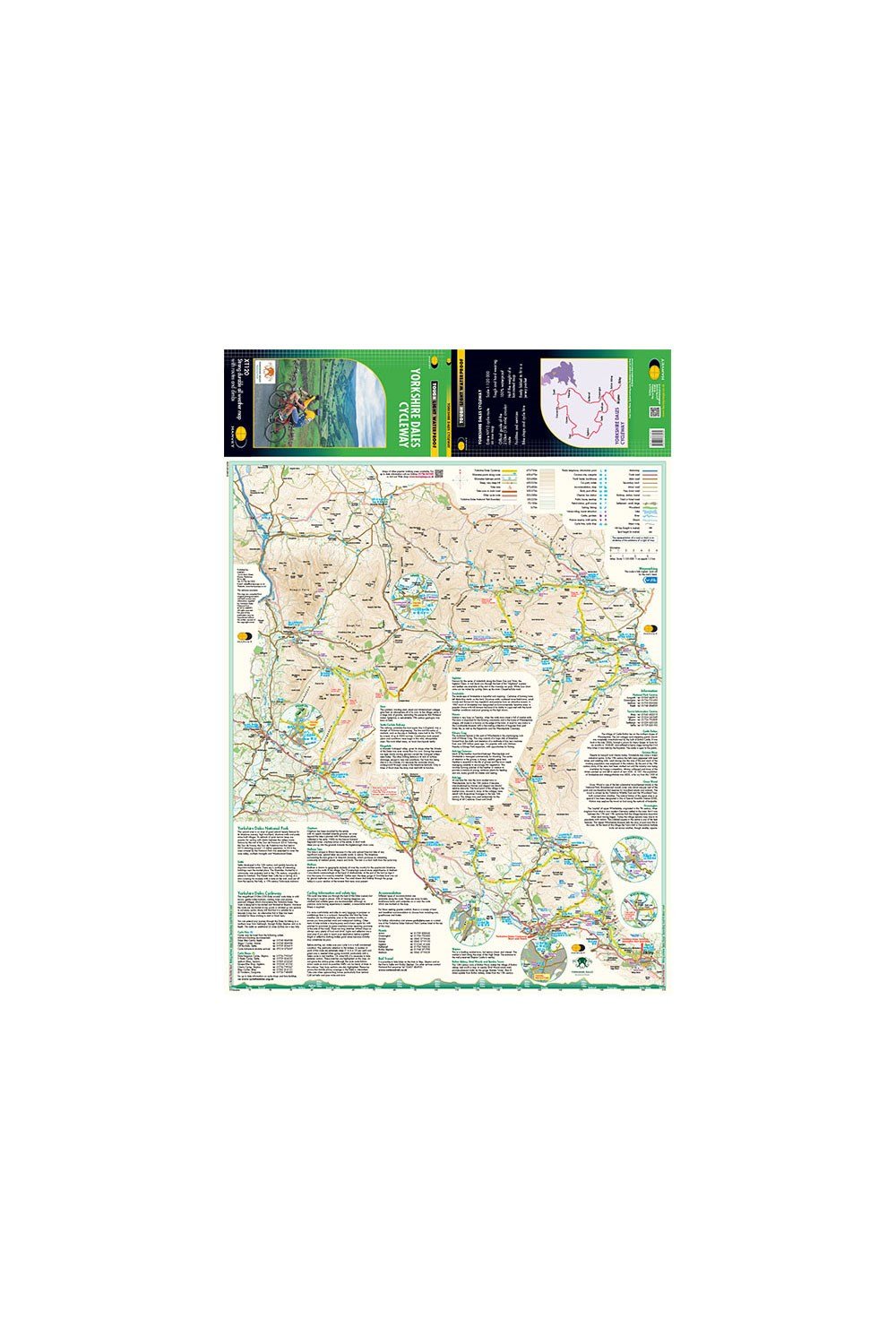 Walking Equipment |  Yorkshire Dales Cycleway Map