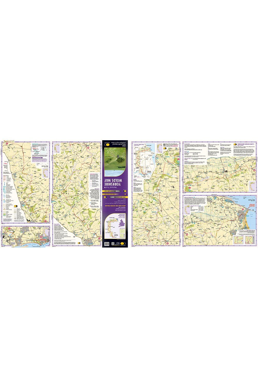 Walking Equipment |  Yorkshire Wolds Way Trail Map