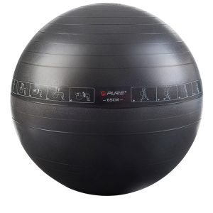 Fitness Equipment & Accessories |  75Cm Gym Ball Fitness Equipment & Accessories Black/ 75cm