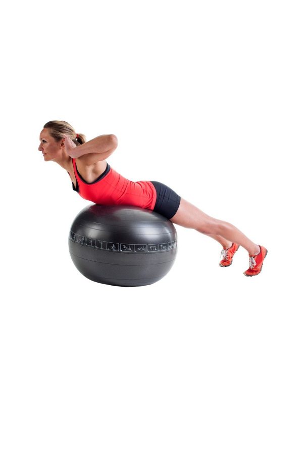 Fitness Equipment & Accessories |  75Cm Gym Ball Fitness Equipment & Accessories Black/ 75cm