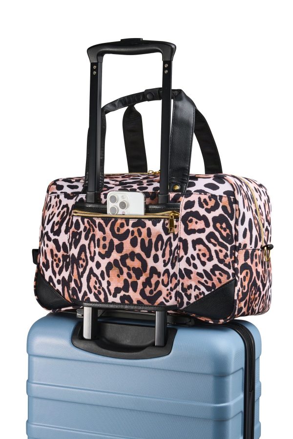 Luggage & Accessories |  Vela 20L Holdall 40X20X25Cm Luggage & Accessories Golden Leopard