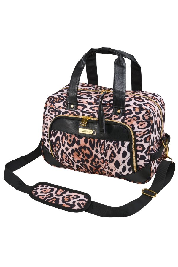 Luggage & Accessories |  Vela 20L Holdall 40X20X25Cm Luggage & Accessories Golden Leopard