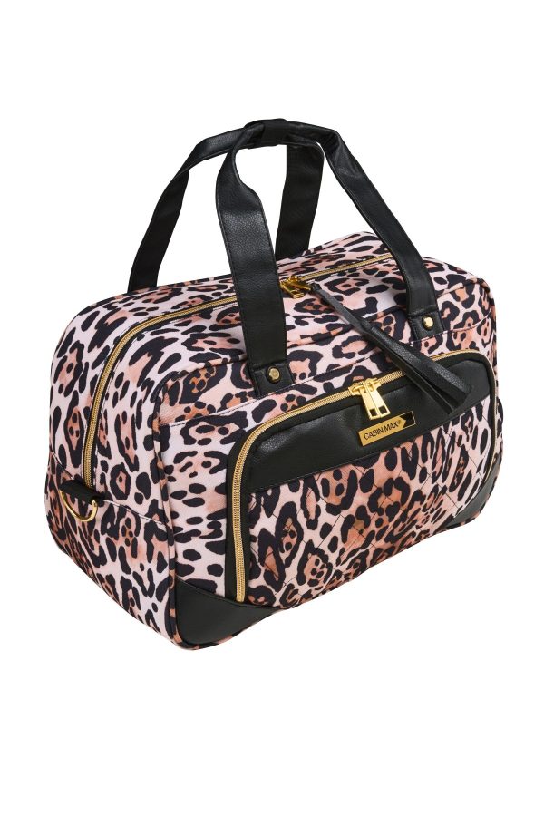 Luggage & Accessories |  Vela 20L Holdall 40X20X25Cm Luggage & Accessories Golden Leopard