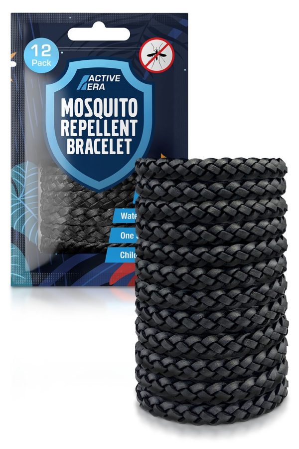 Travel Accessories |  Mosquito Bands 12 Pack Travel Accessories Black